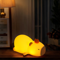 cute capybara lamp