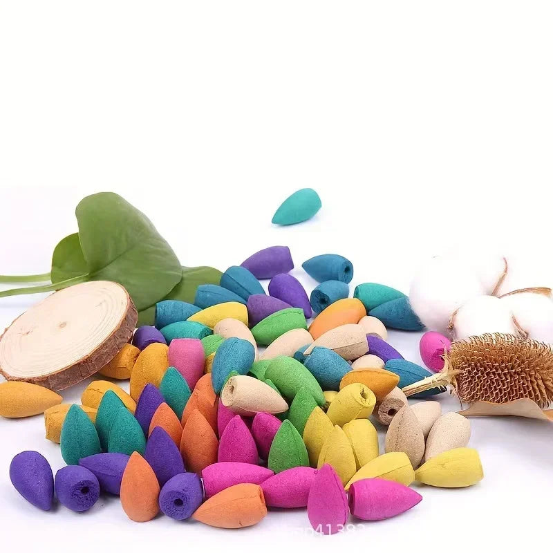 (1) 2025 Mountains River Waterfall Reflux Incense Burner Fountain Backflow Aroma Smoke Censer Holder Home Crafts +60 Incense Cones (Copy) (Copy) (Copy) (Copy)