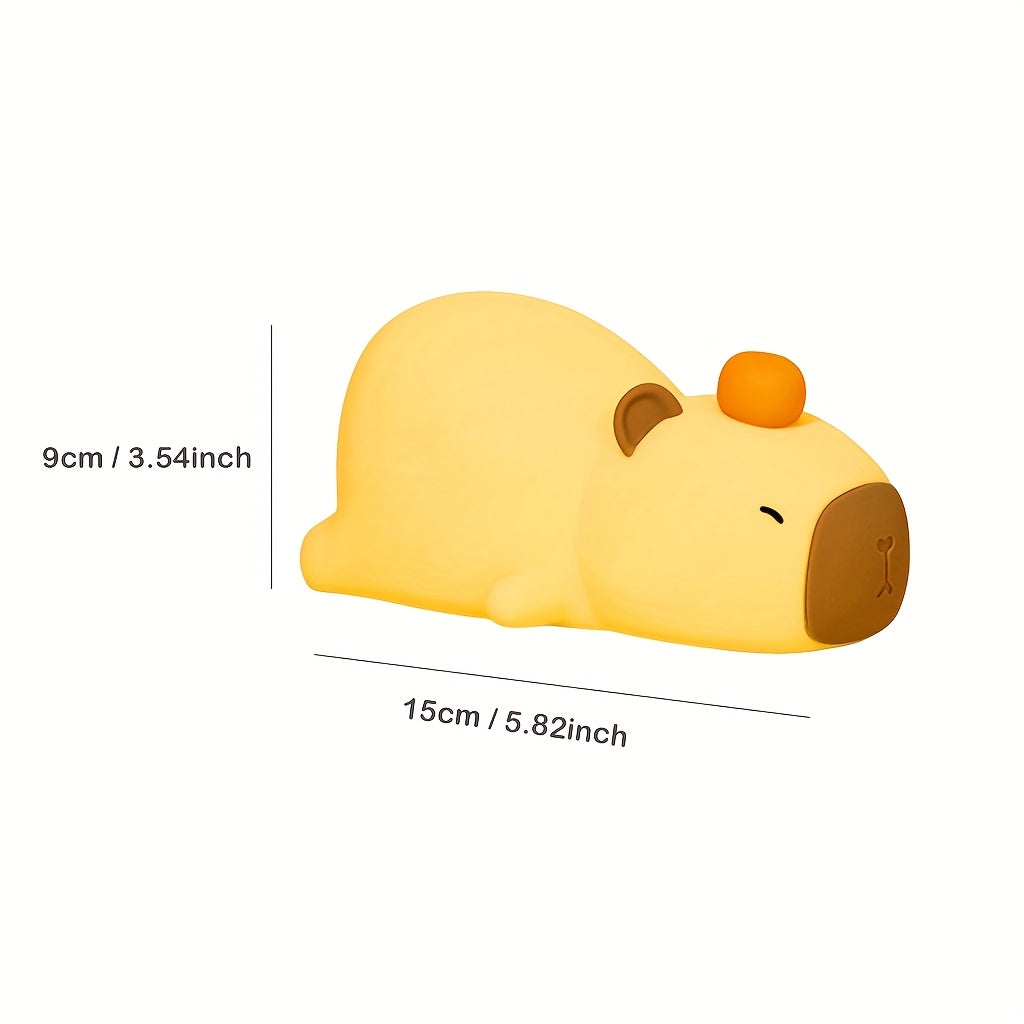 cute capybara lamp