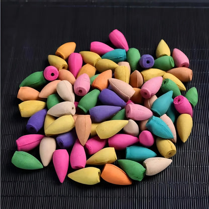 (1) 1pc, mountain design reflux incense stand, waterfall incense burner, spa, yoga, meditation, gift decorations for home decoration (Copy)